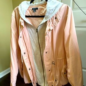 Torrid Pink Utility Jacket - 2X